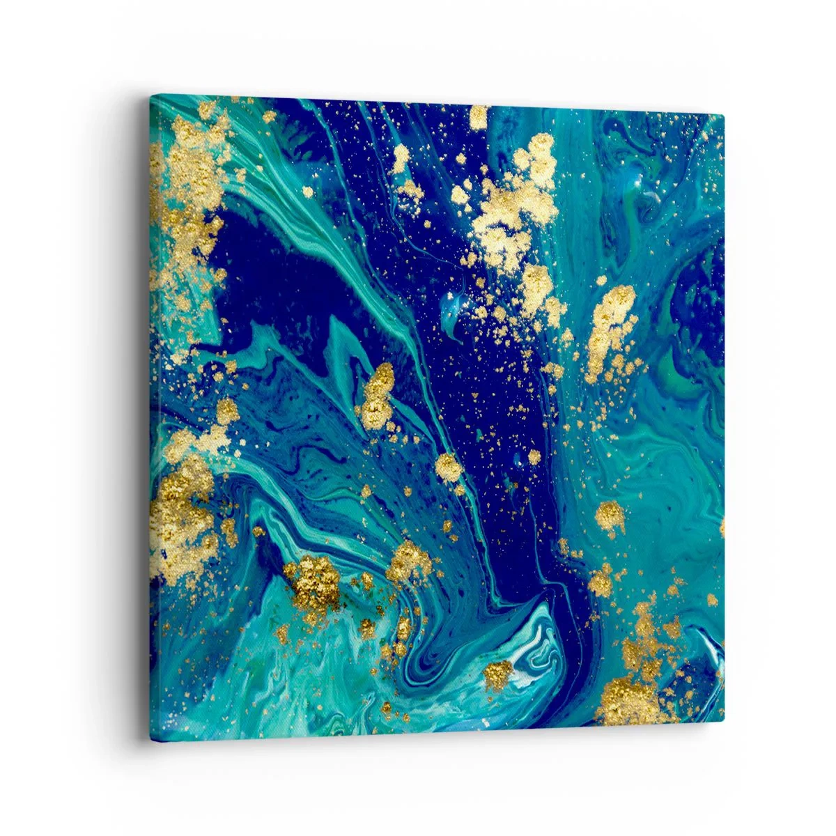 Quadro em tela - Flocos de sol  - 40x40 cm