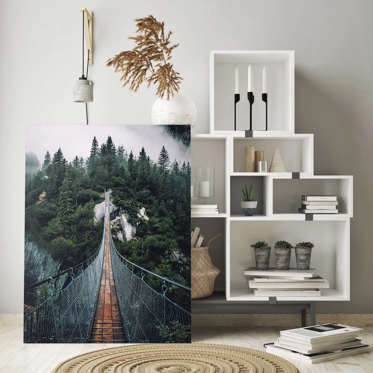 Quadro em vidro - Apenas para águias - 50x70 cm