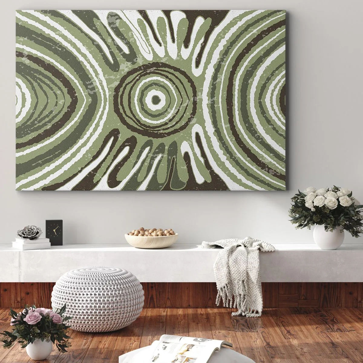 Quadro em tela - Uma explosão de emoções - 100x70 cm