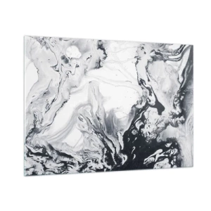 Quadro em vidro - O Interior da Terra - 100x70 cm