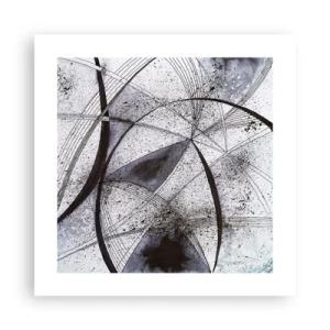 Pôster - Fantasia futurista - 40x40 cm