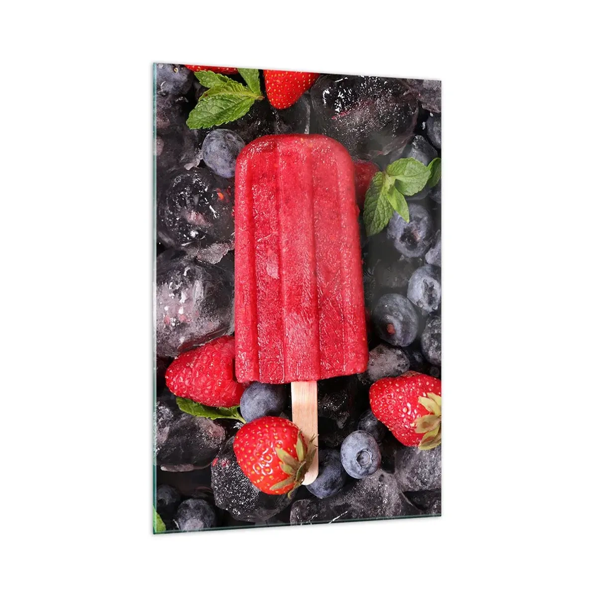 Quadro em vidro - O sabor de um verão quente - 70x100 cm