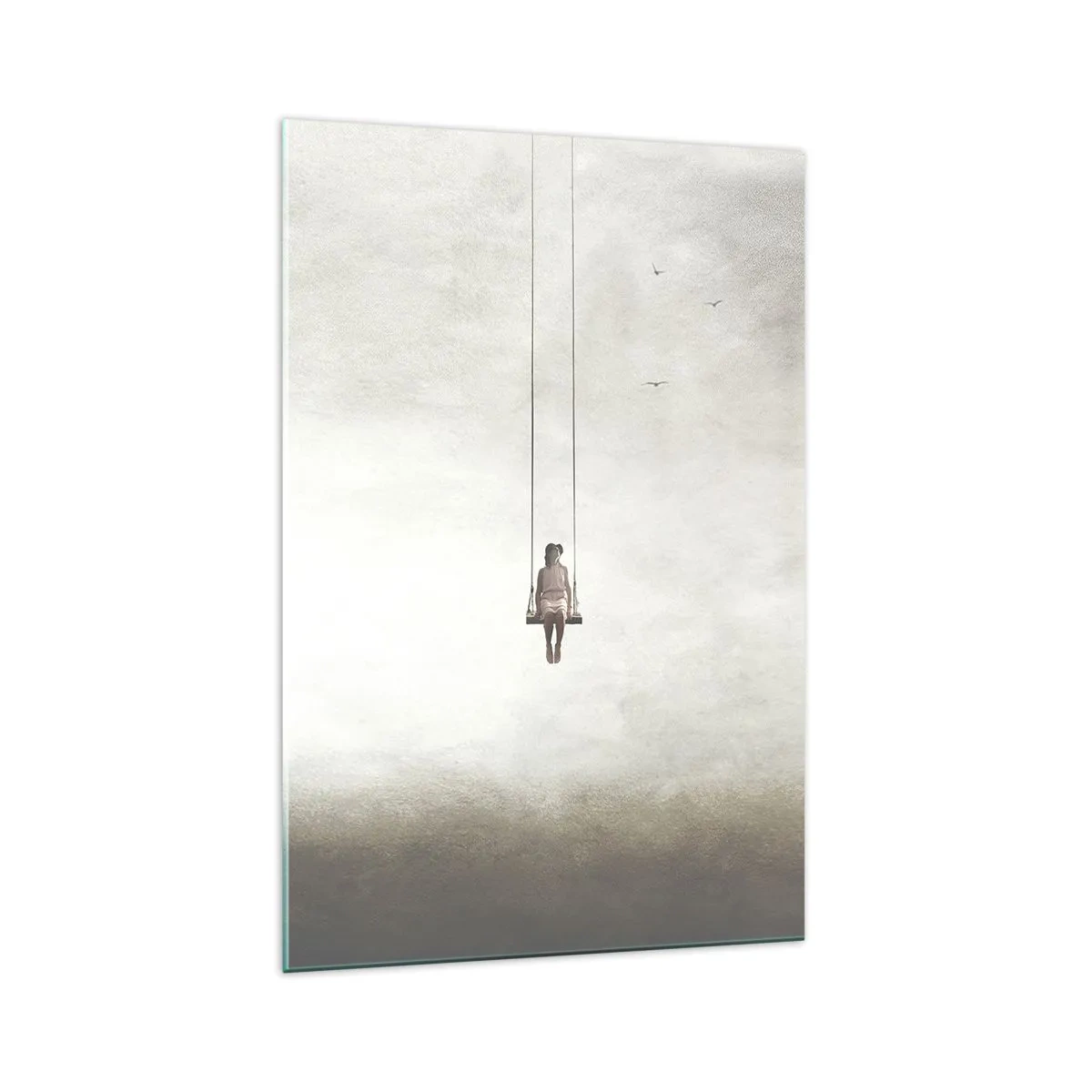 Quadro em vidro - A criança em nós - 70x100 cm