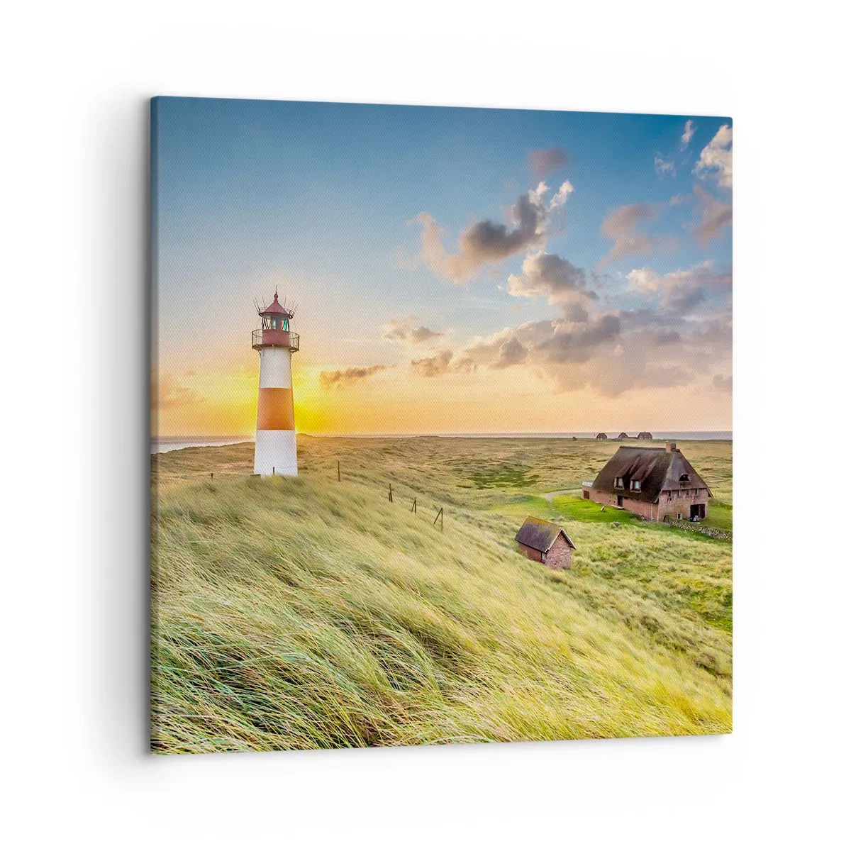 Quadro em tela - Entre as ondas - 50x50 cm