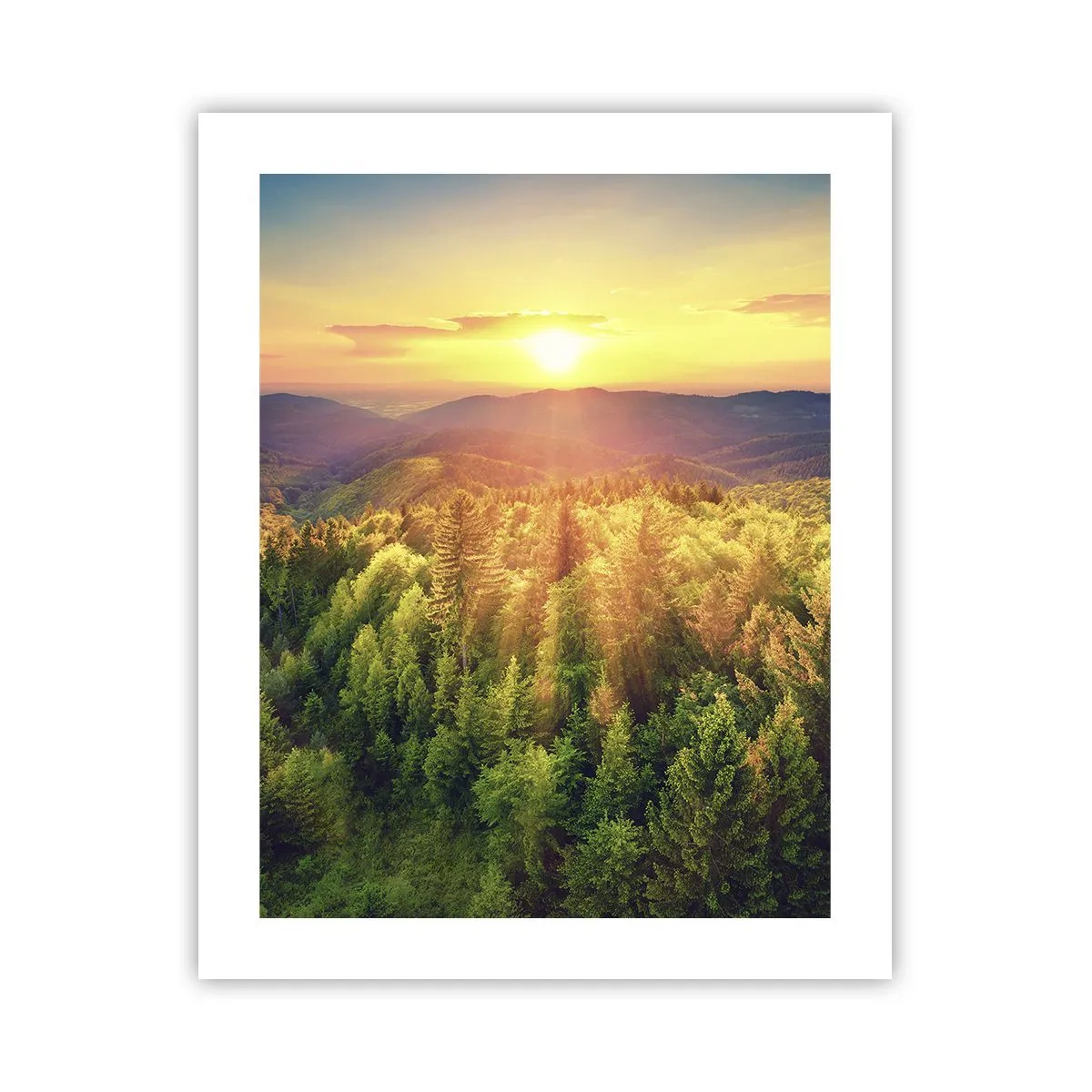 Pôster - Picos e cumes - 40x50 cm
