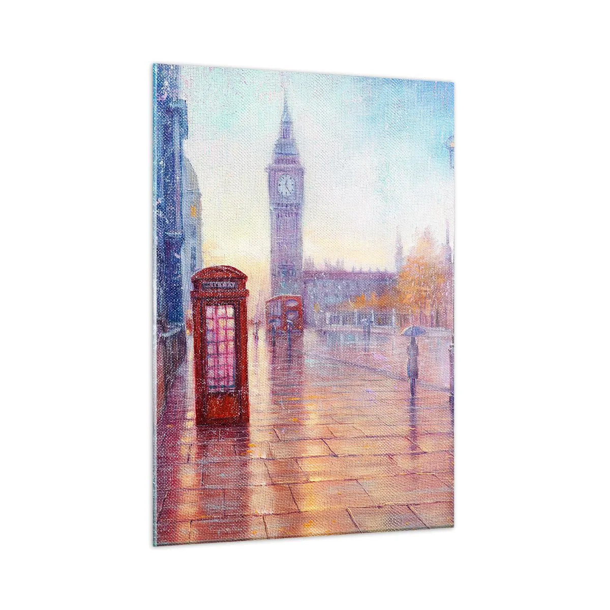 Quadro em vidro - Um dia de outono em Londres - 50x70 cm