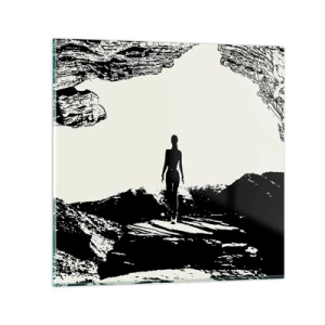 Quadro em vidro - Novo visual - 70x70 cm