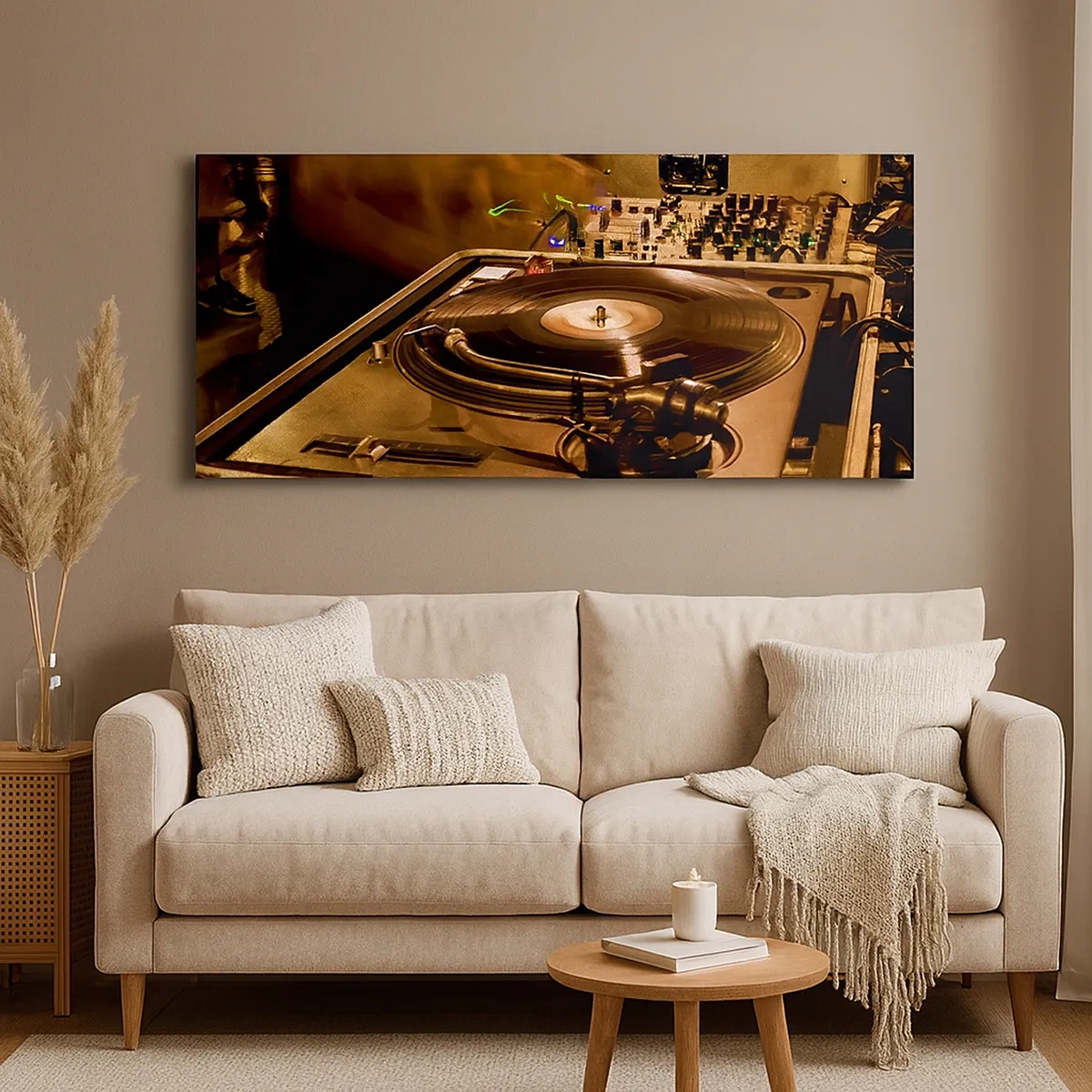 Quadro em tela - Sente esse poder? - 30x30 cm