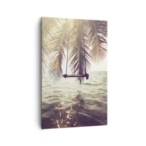 Quadro em tela - Deixe-se levar pela imaginação - 80x120 cm