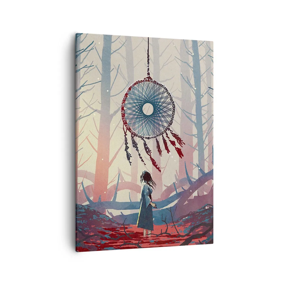 Quadro em tela - O ritual secreto da felicidade - 50x70 cm