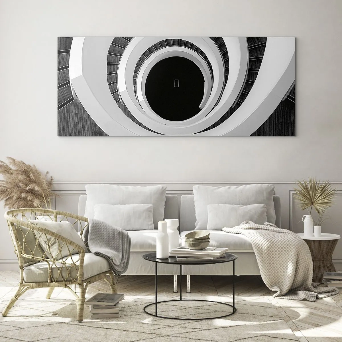 Quadro em vidro - Ao âmago - 100x40 cm