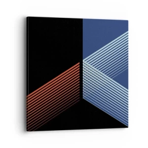 Quadro em tela - Uma história simples - 40x40 cm