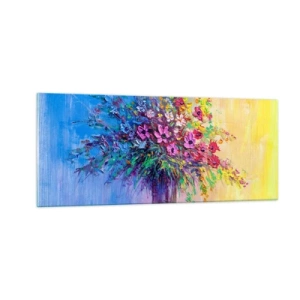 Quadro em vidro - Fruto de um prado  - 100x40 cm