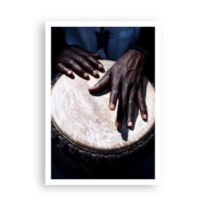 Pôster - Viva no seu próprio ritmo - 70x100 cm