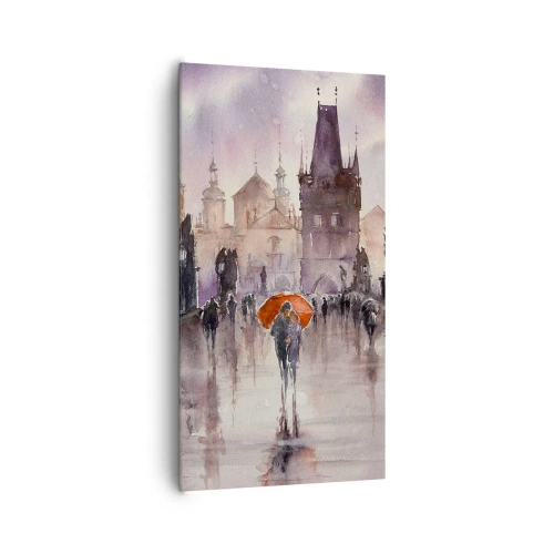 Quadro em tela - Pessoas não mudam - 65x120 cm