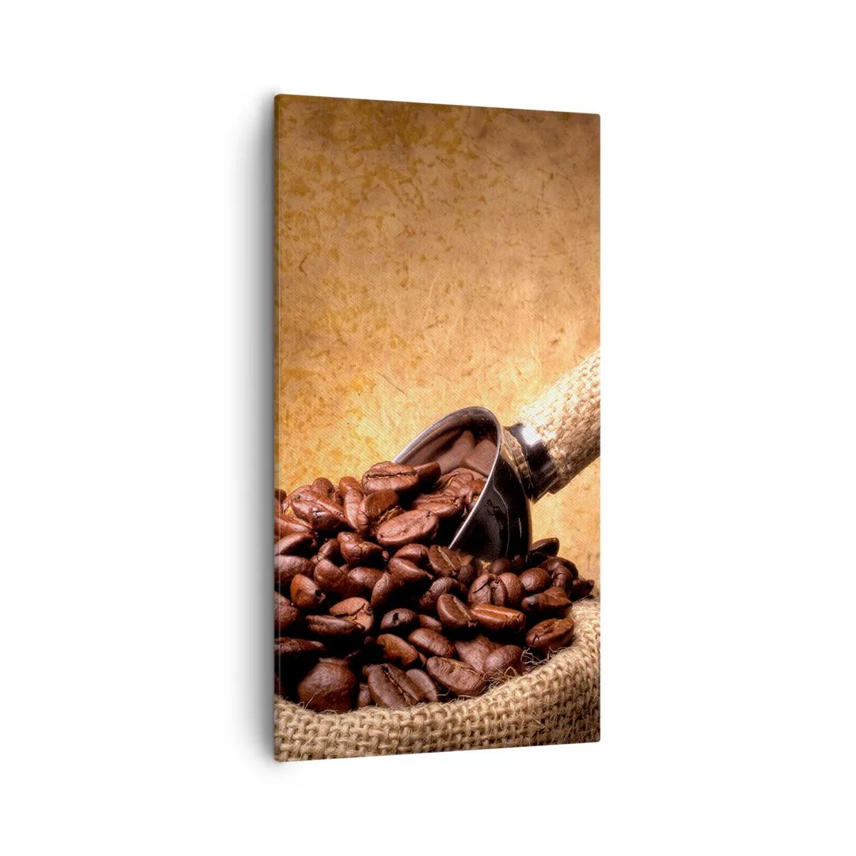 Quadro em tela - Na fonte do sabor - 55x100 cm