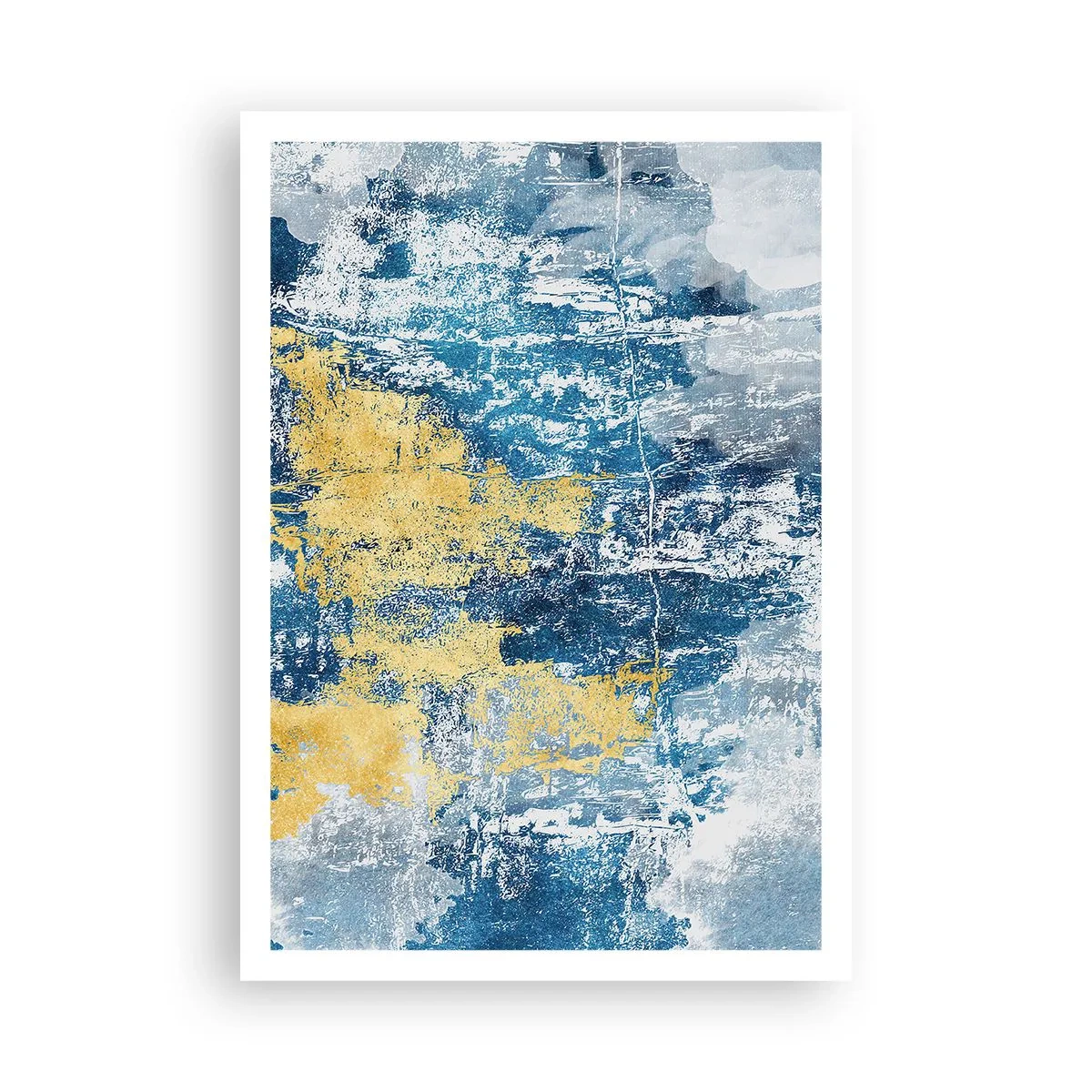 Pôster - Abstração cheia de clima - 70x100 cm