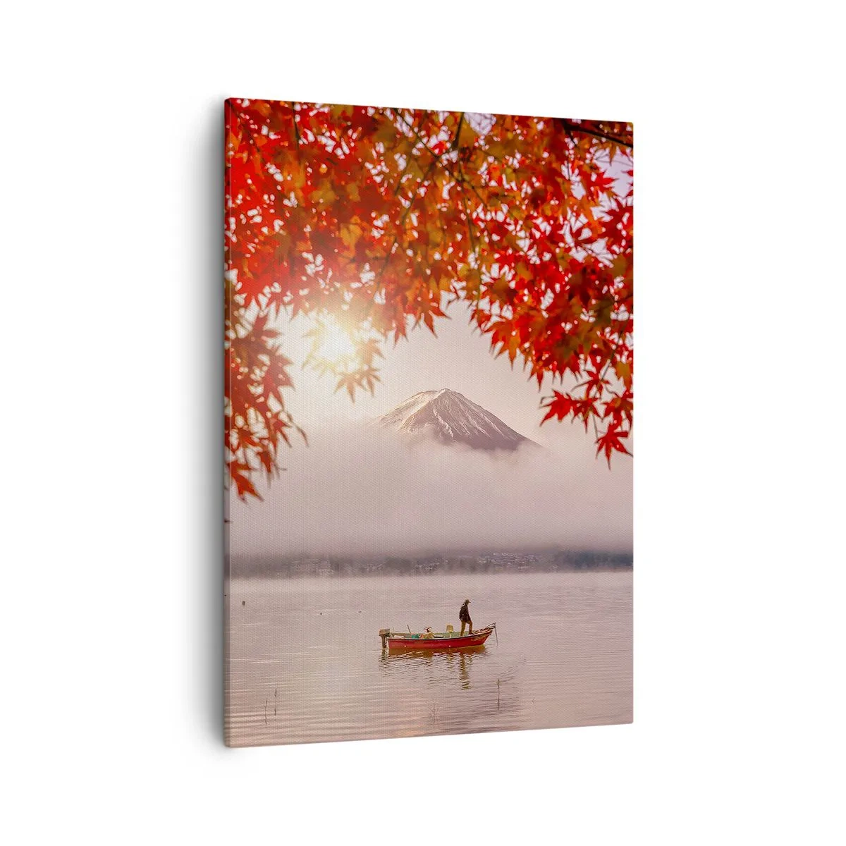 Quadro em tela - No clima japonês - 50x70 cm