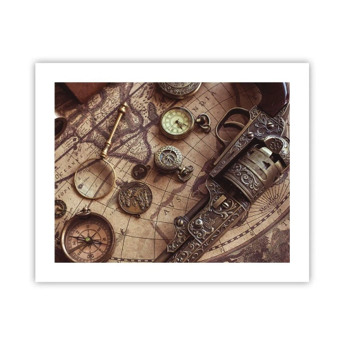 Pôster - A aventura nos chama - 50x40 cm