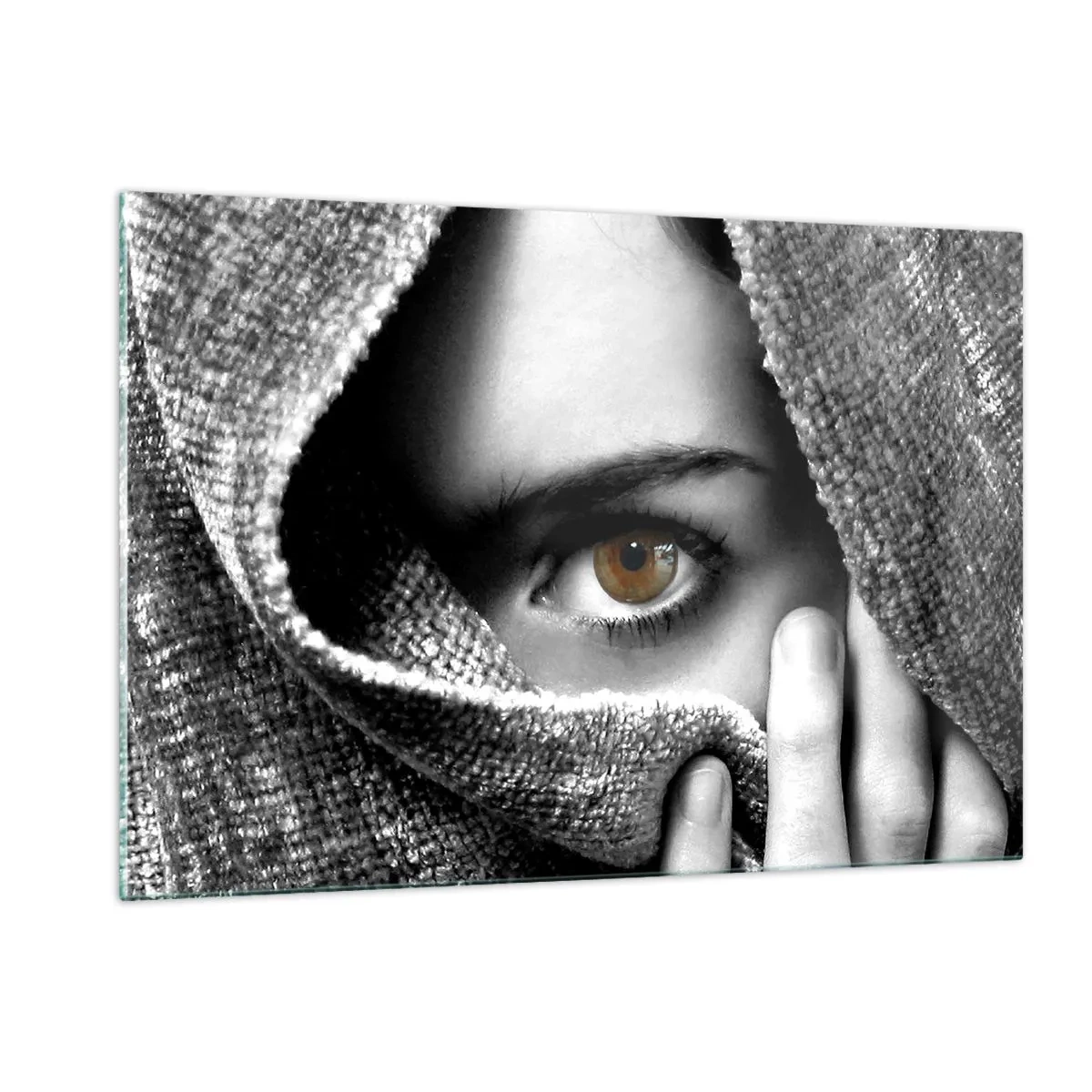 Quadro em vidro - Descubra o mistério - 120x80 cm