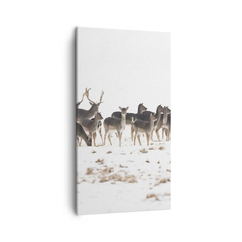 Quadro em tela - O Natal se aproxima? - 45x80 cm