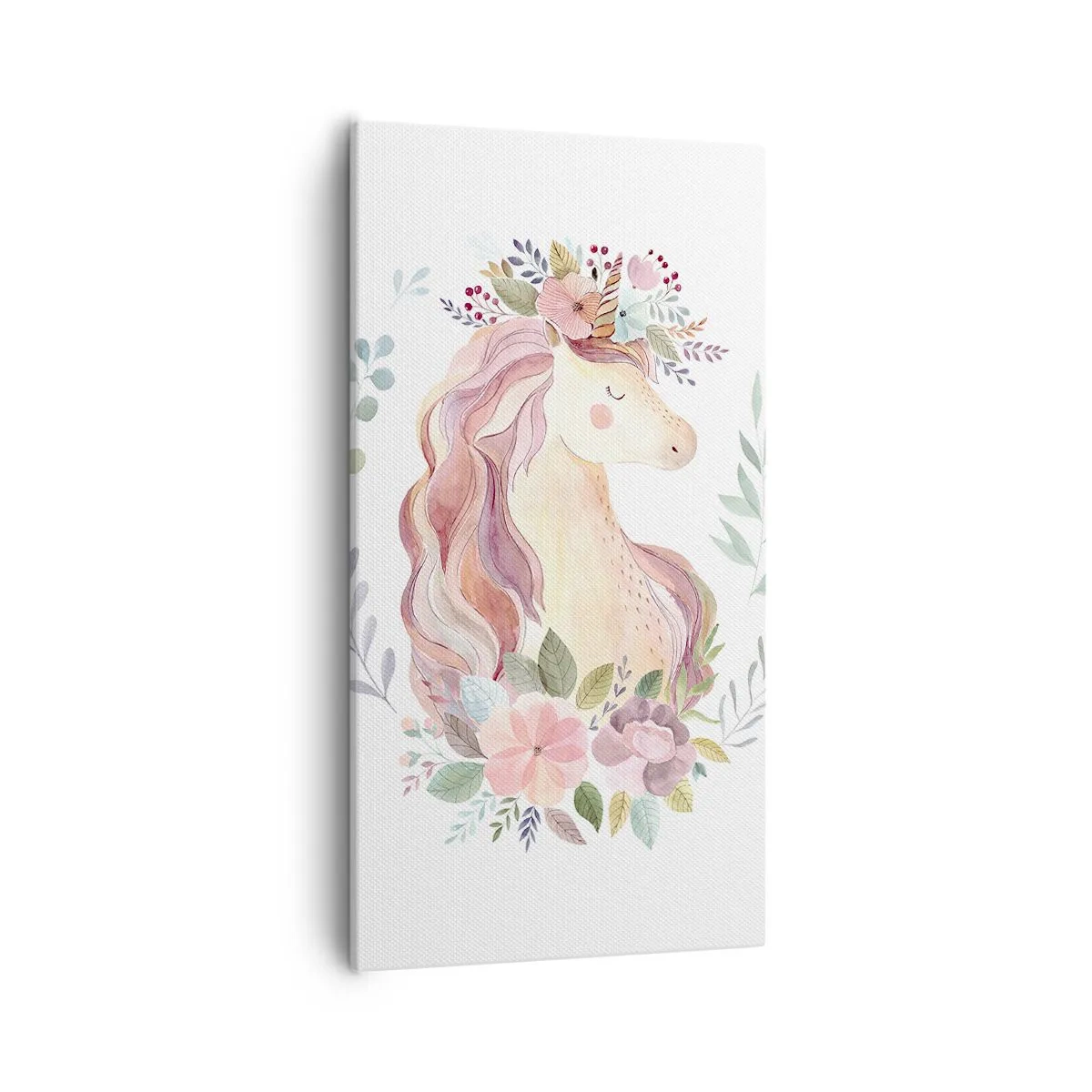 Quadro em tela - Um convite ao mundo dos contos de fadas - 55x100 cm