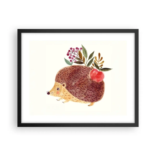 Pôster com moldura preta - Já gostas de mim - 50x40 cm