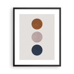 Pôster com moldura preta - Um símbolo de excelência - 40x50 cm