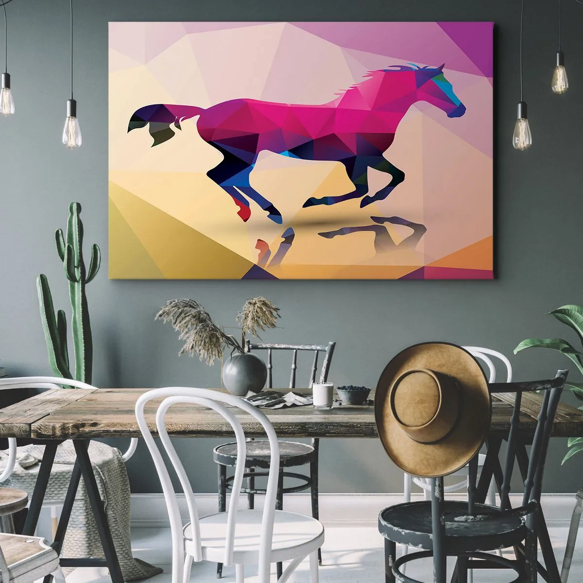Quadro em tela - O cubismo ainda vive - 100x70 cm