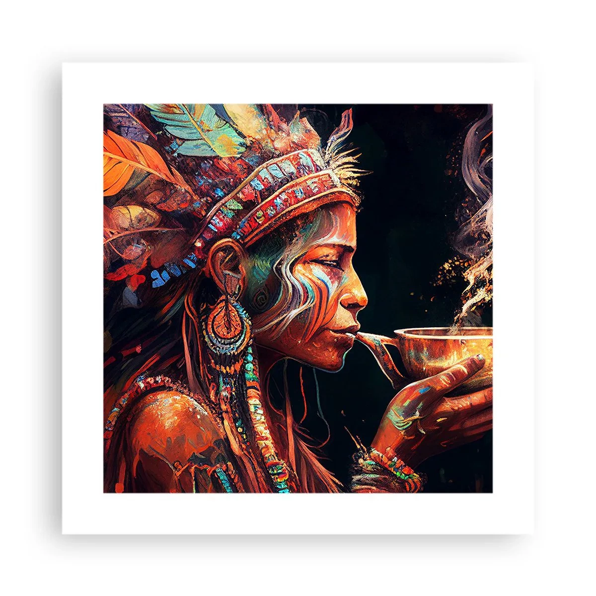 Pôster - Ritual mágico - 40x40 cm