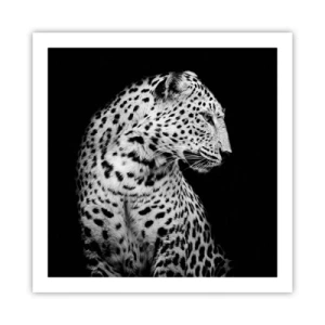 Pôster - Perfil direito perfeito! - 60x60 cm