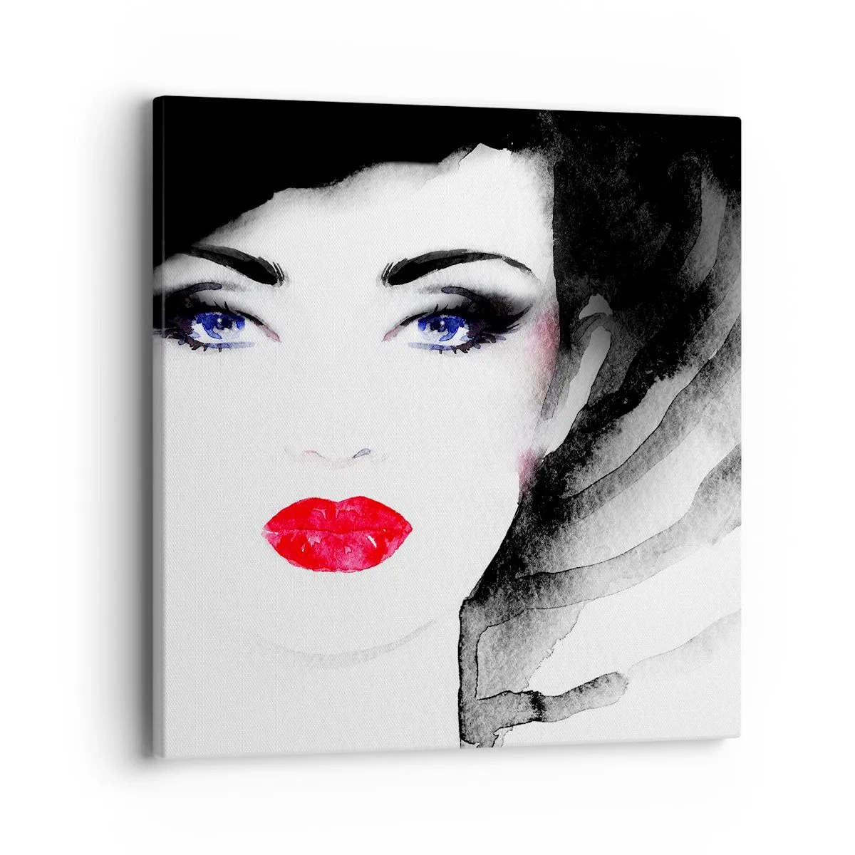 Quadro em tela - Repulsa e convoca - 40x40 cm