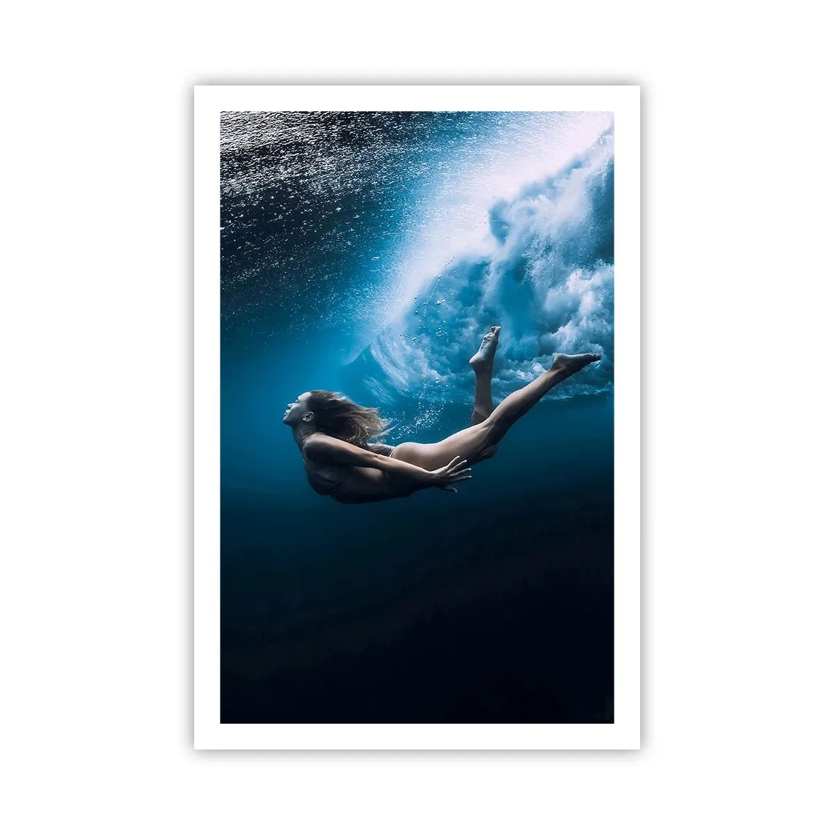 Pôster - Sereia moderna - 61x91 cm