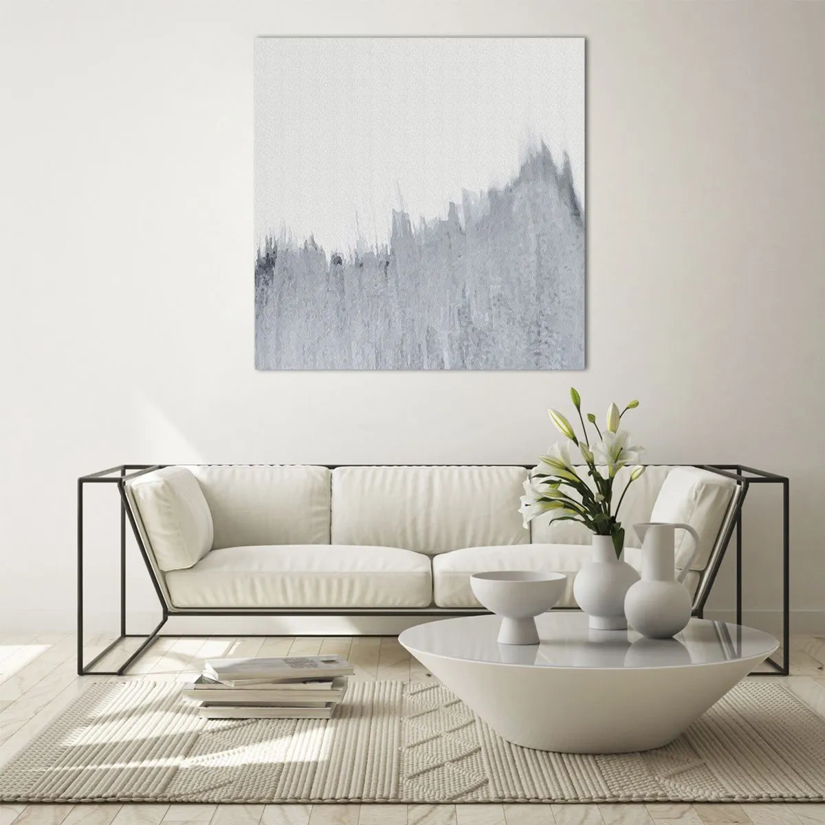 Quadro em vidro - Um registo misterioso - 40x40 cm