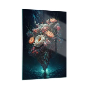 Quadro em vidro - Um estranho jardim - 50x70 cm