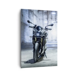 Quadro em tela - Antes do motor rugir - 70x100 cm
