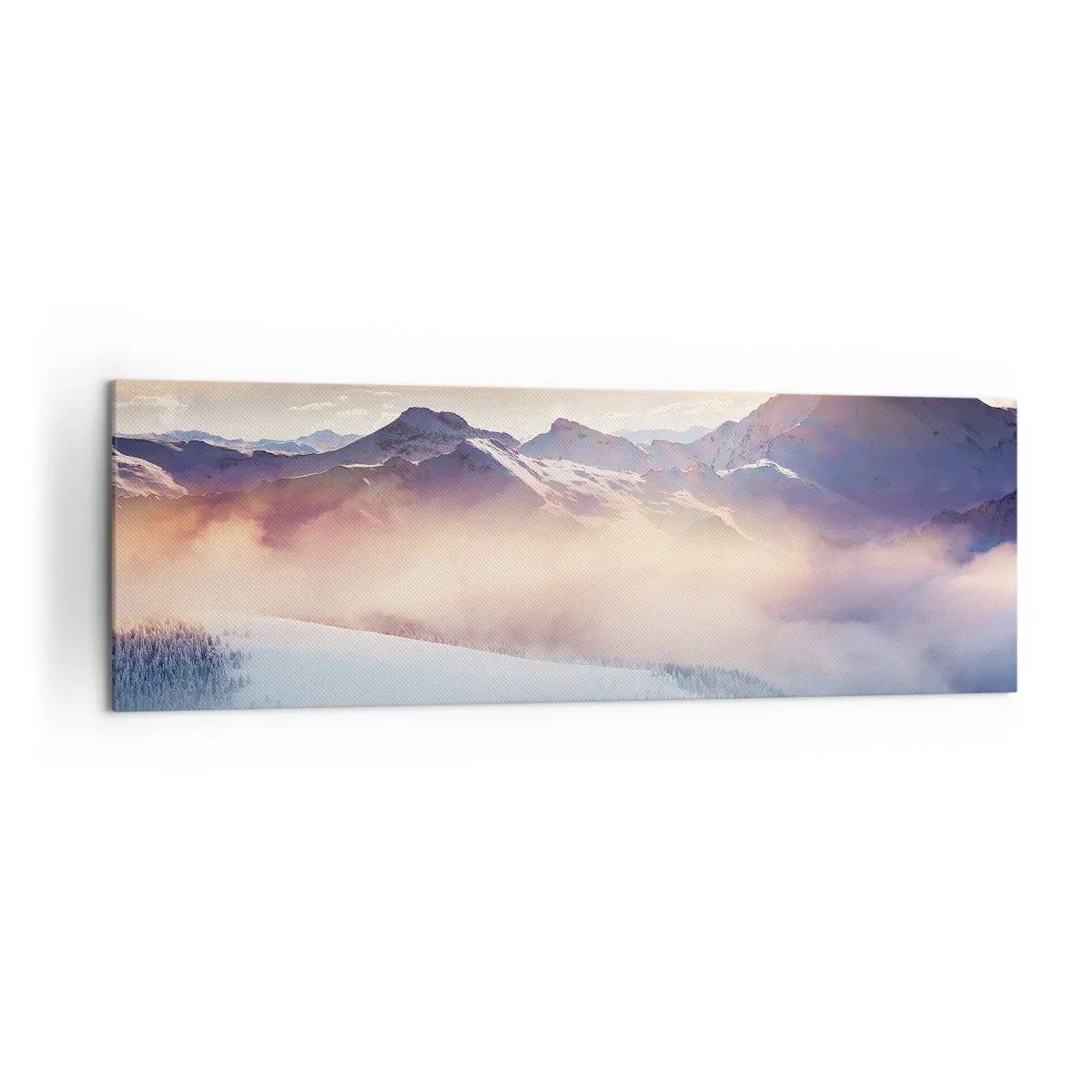 Quadro em tela - O poder e a pureza da natureza - 160x50 cm
