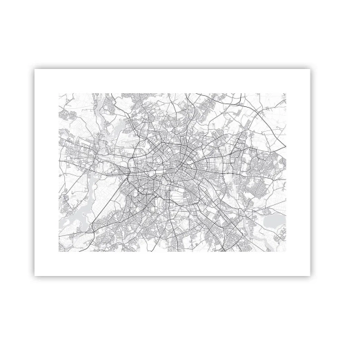 Pôster - Flor de Berlim - 40x30 cm