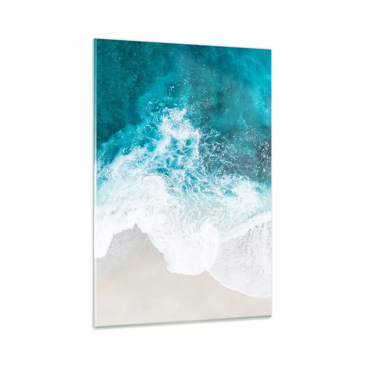 Quadro em vidro - Carícia natural - 80x120 cm