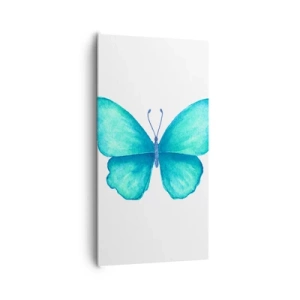 Quadro em tela - Turquesa por natureza - 65x120 cm