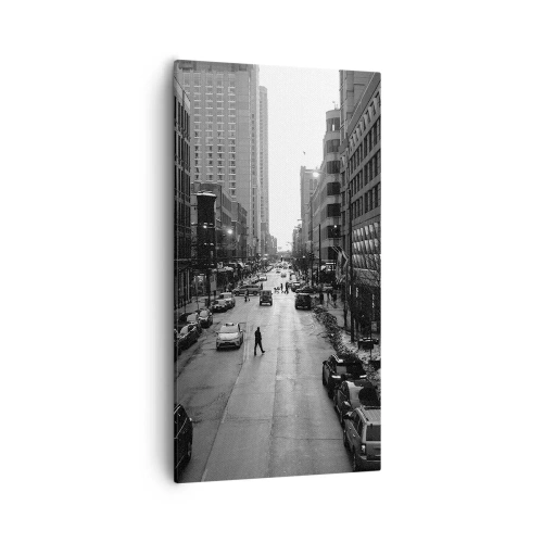 Quadro em tela - Outro dia como todos os dias - 55x100 cm