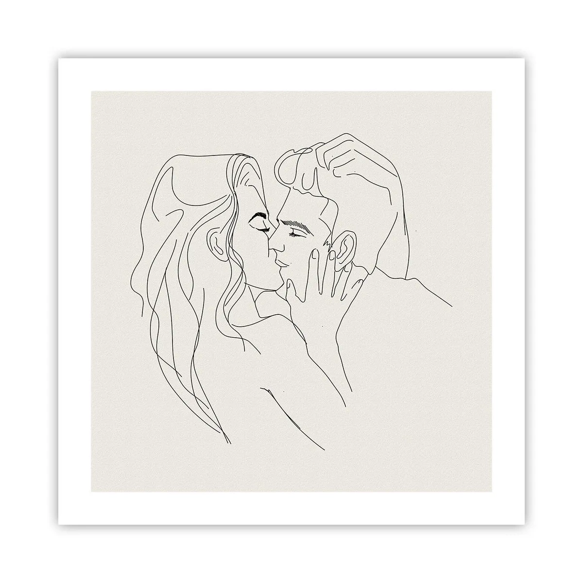Pôster - Emaranhados pelo sentimento - 50x50 cm