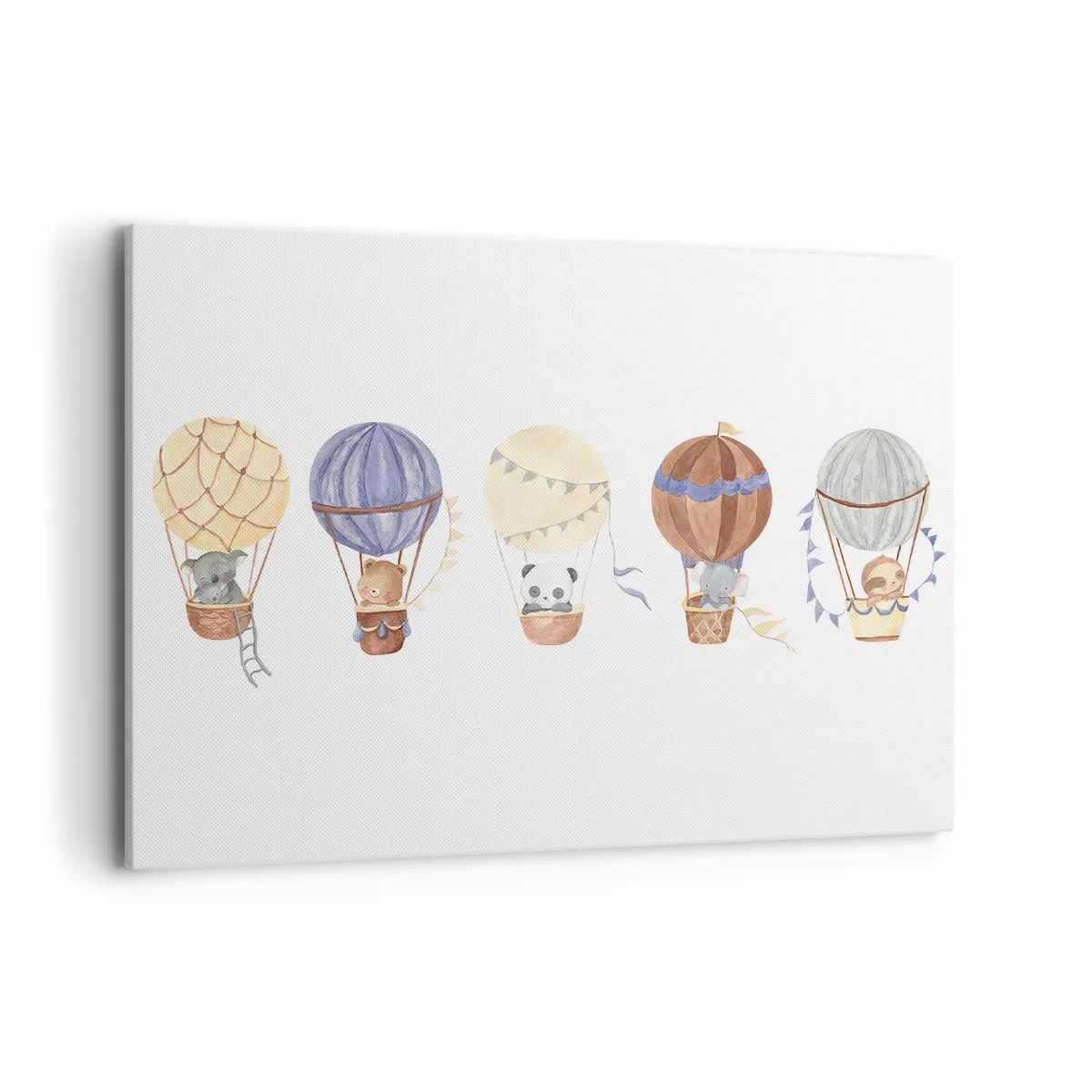 Quadro em tela - Amigos em movimento - 100x70 cm