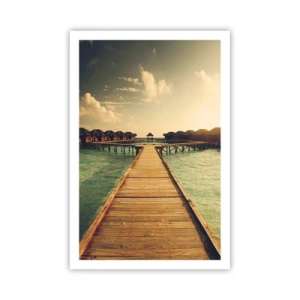 Pôster - Um convite caloroso - 61x91 cm