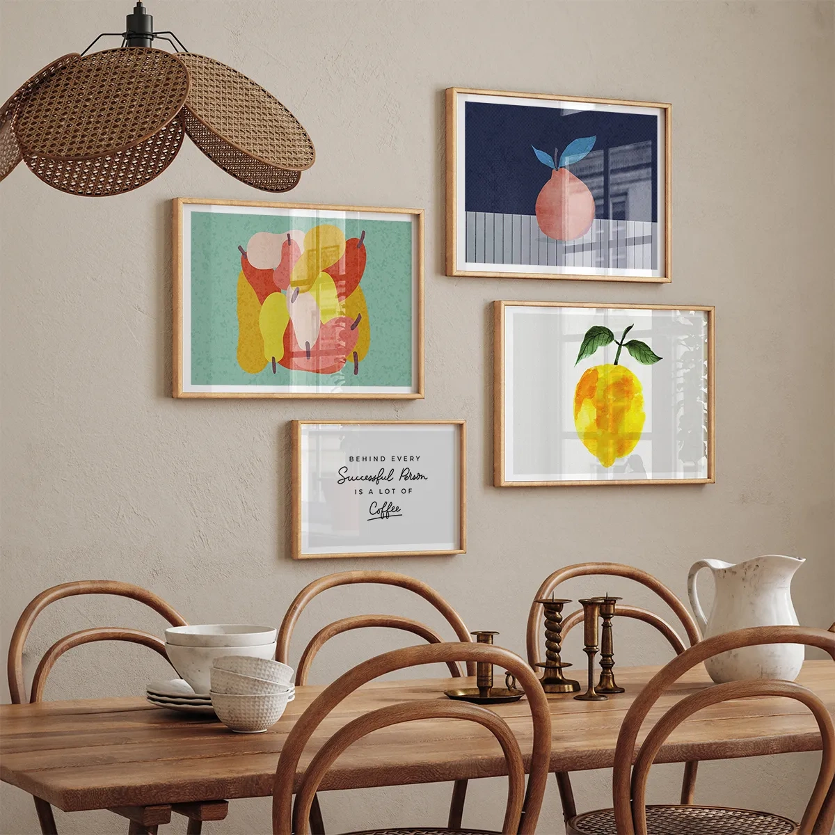 Modern kitchen - Inspiração para a sala de jantar