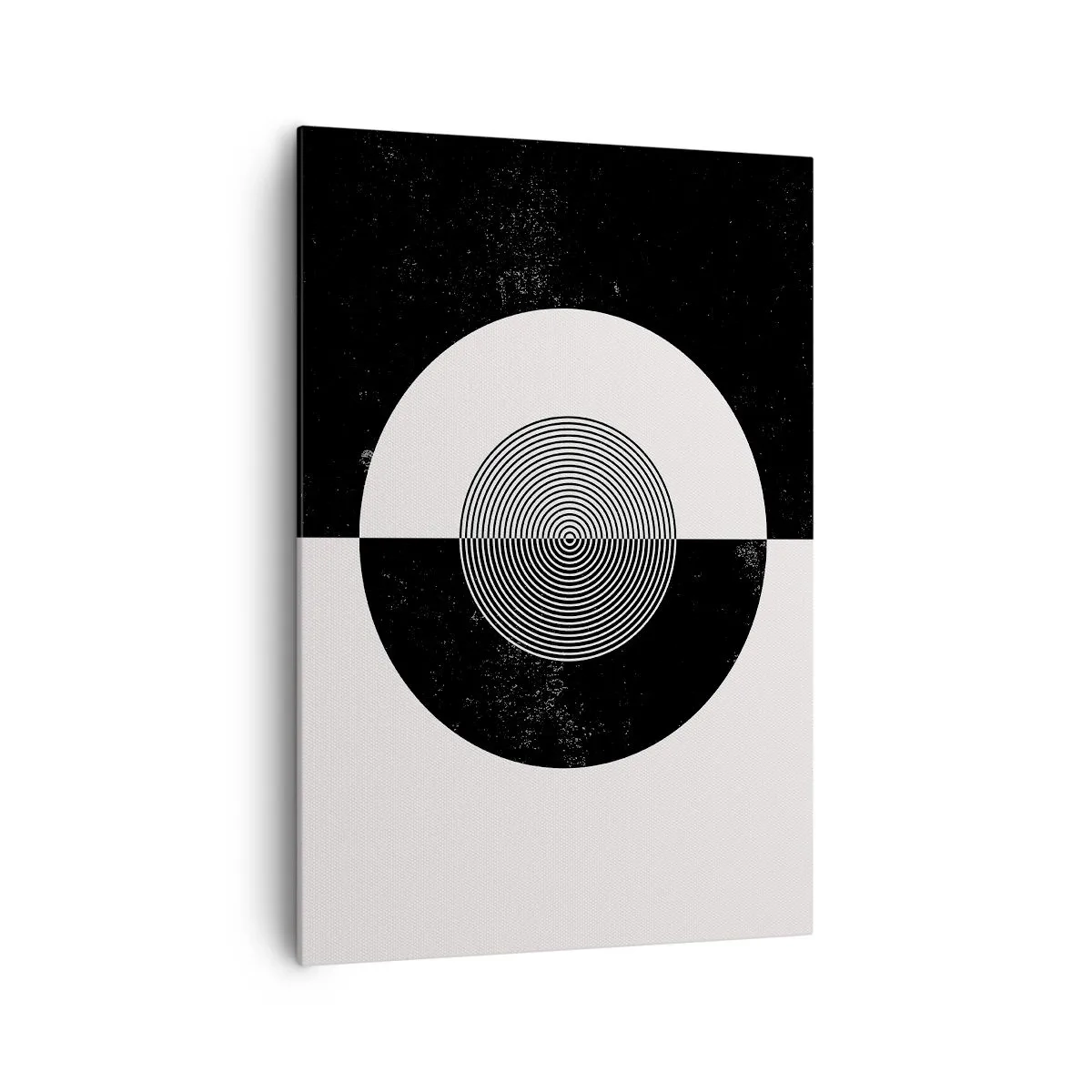 Quadro em tela - Harmonia a preto e branco - 70x100 cm