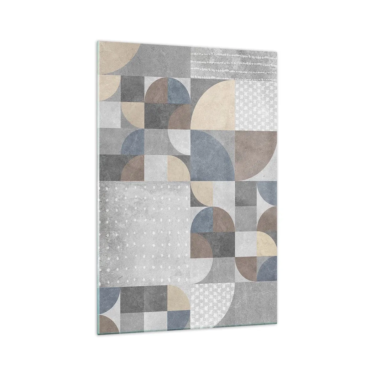 Quadro em vidro - Fantasia cerâmica - 70x100 cm