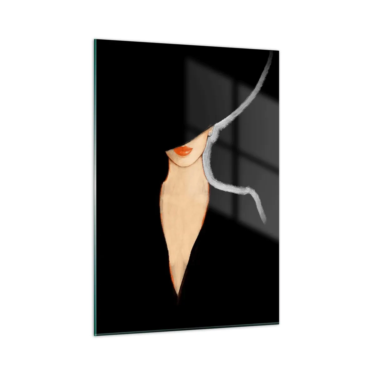 Quadro em vidro - Elegância e estilo - 50x70 cm