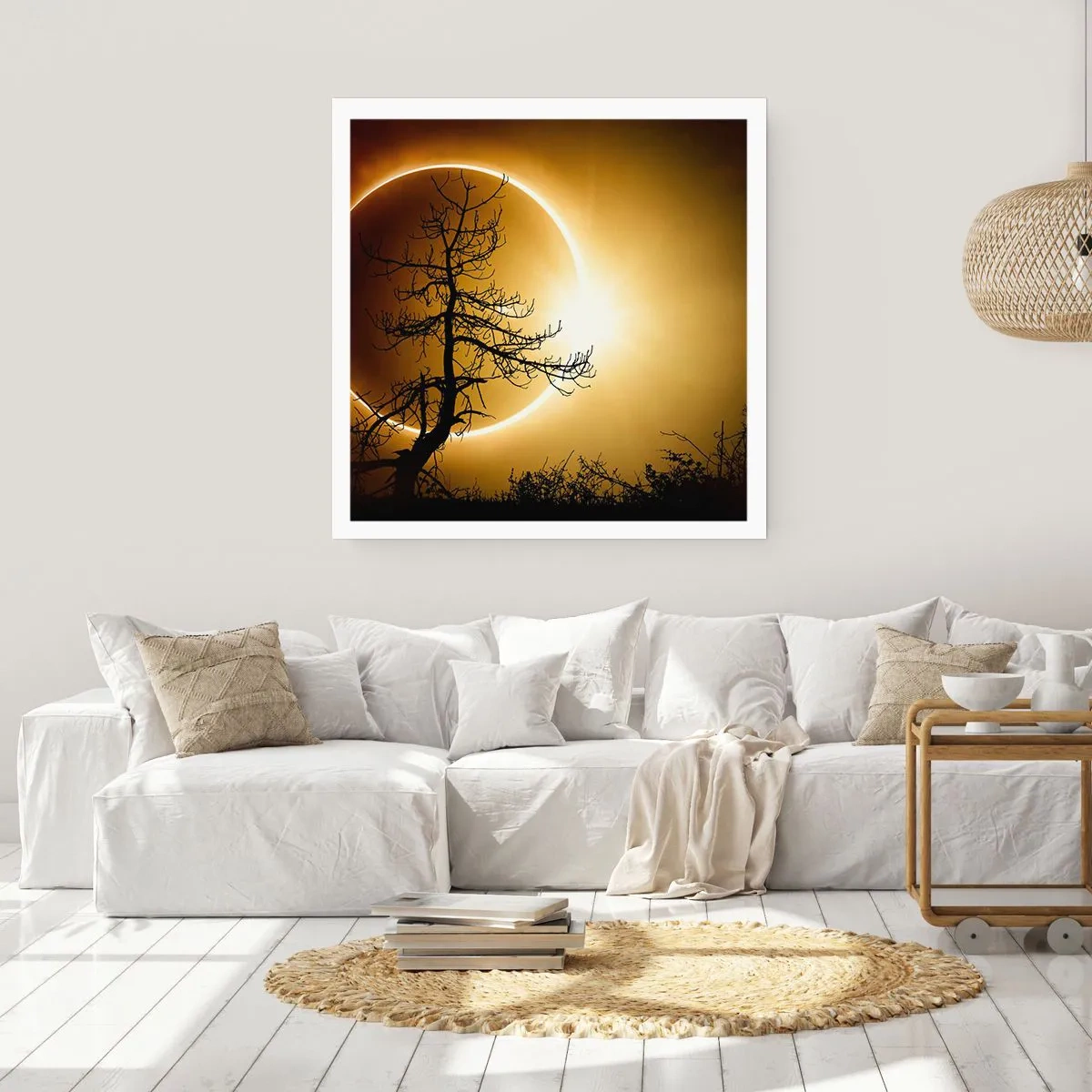 Pôster - Eclipse total - 60x60 cm