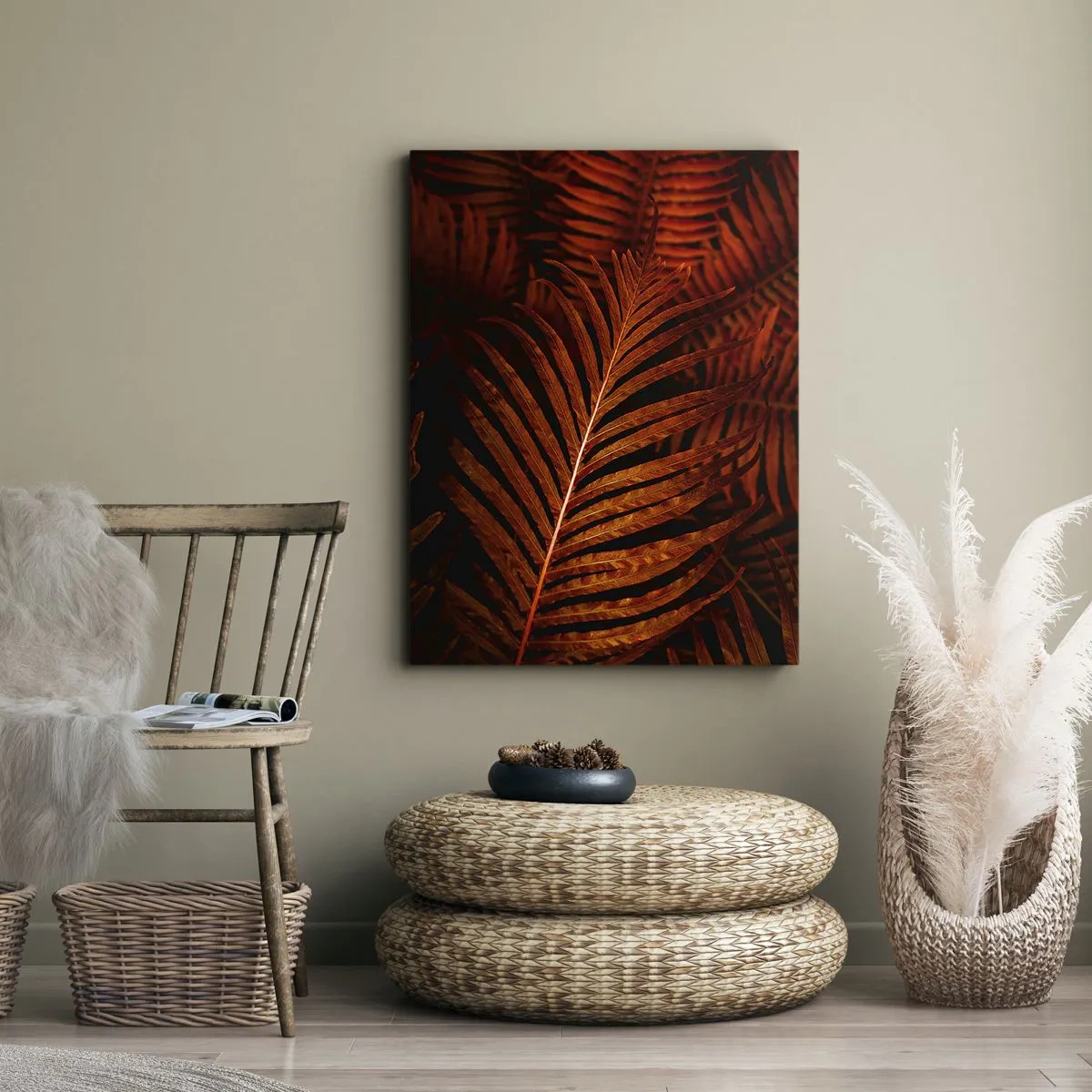Quadro em tela - O calor da vida - 50x70 cm